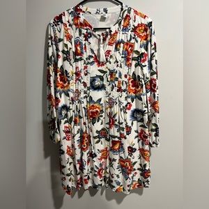 Old Navy Floral print dress size Medium